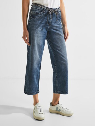 CECIL Wide leg Jeans 'Neele' in Blauw: voorkant