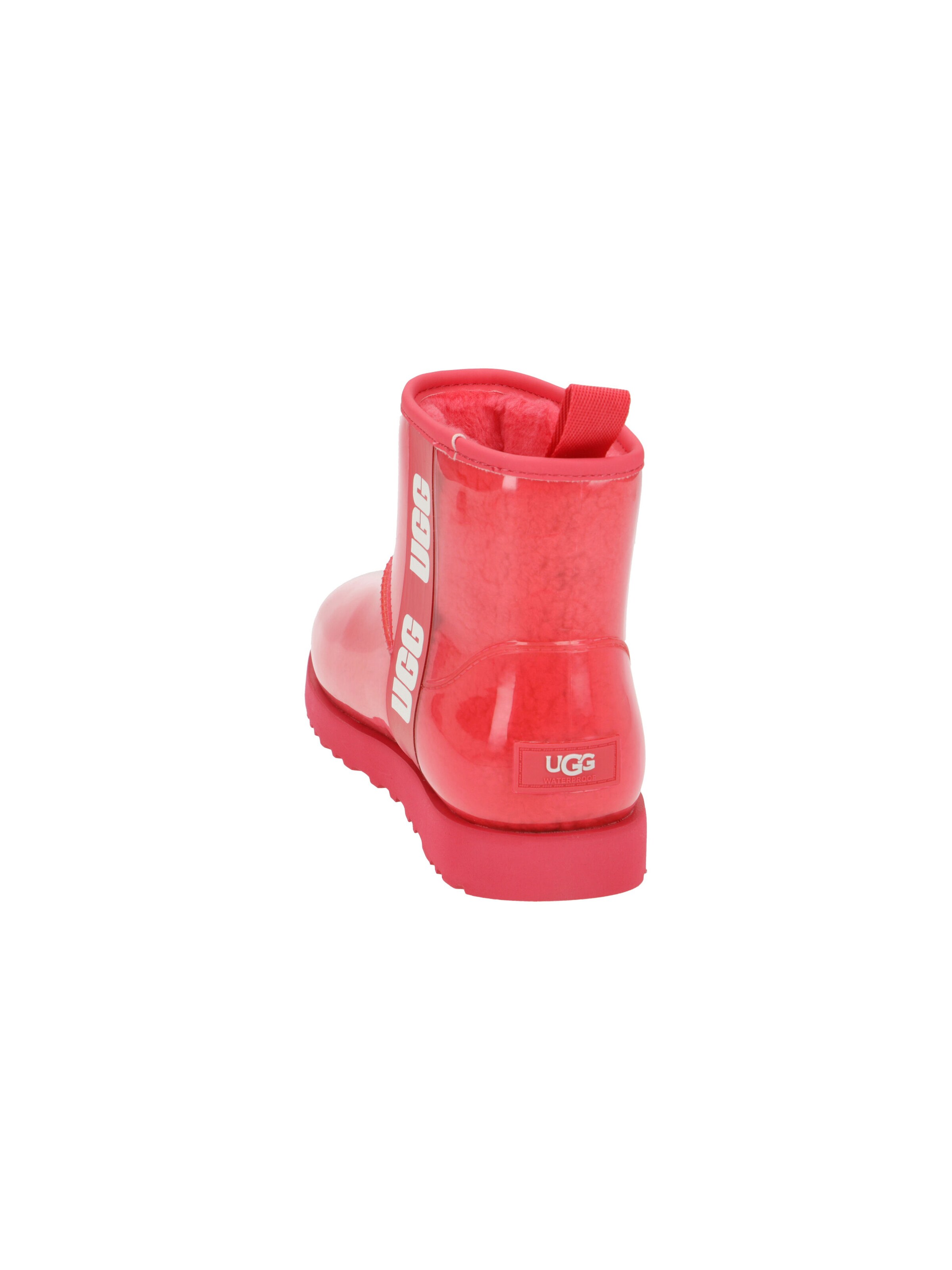 UGG Boots 'UGG Classic Clear Mini Stiefel pink hibiskus' in Pink