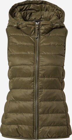 Gilet 'New Tahoe' di ONLY in verde: frontale