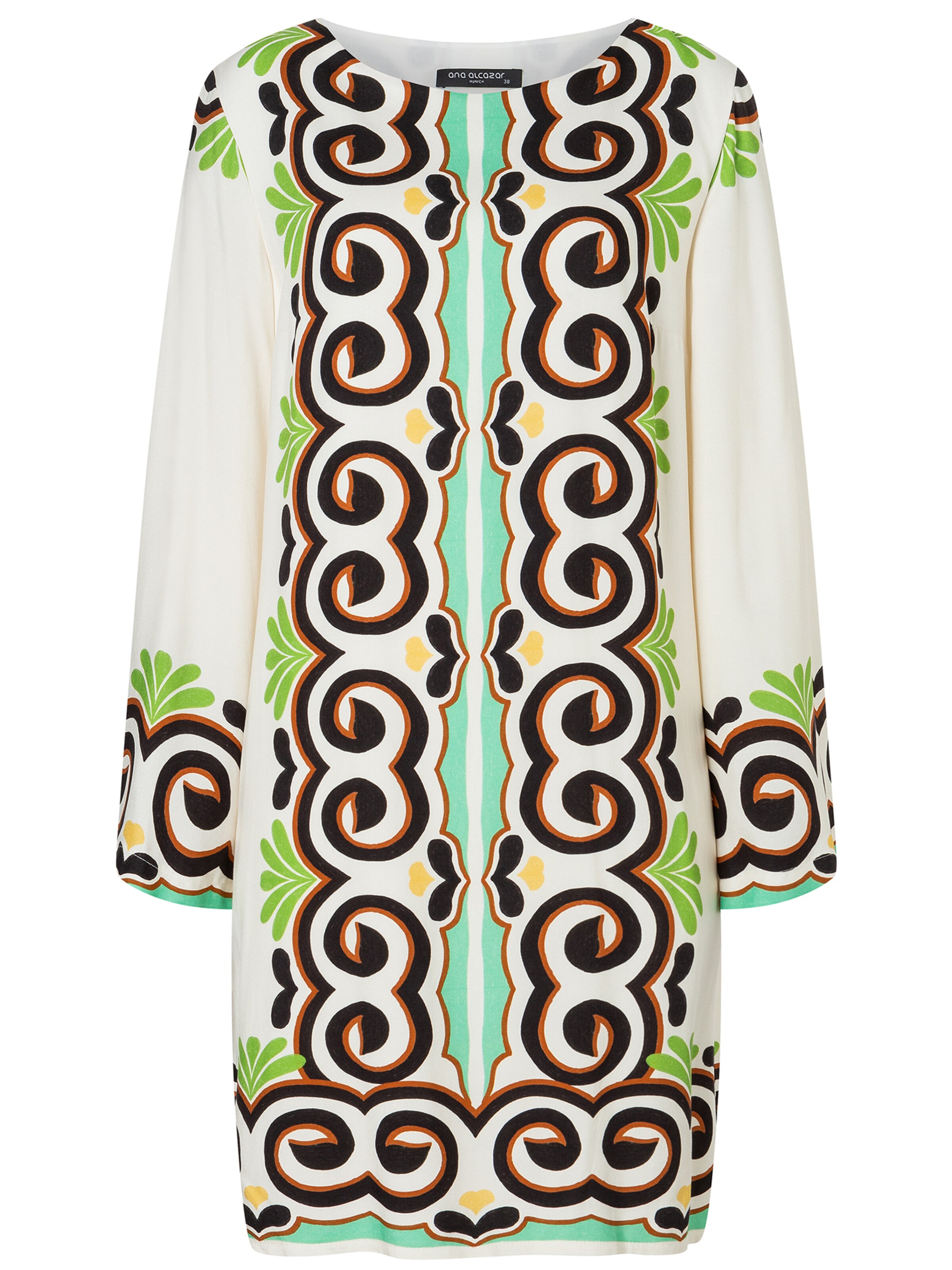 Ana Alcazar Kleid  'Zebani' in Weiß: Vorderseite