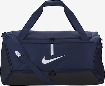 NIKE Sports Bag in Blue: front