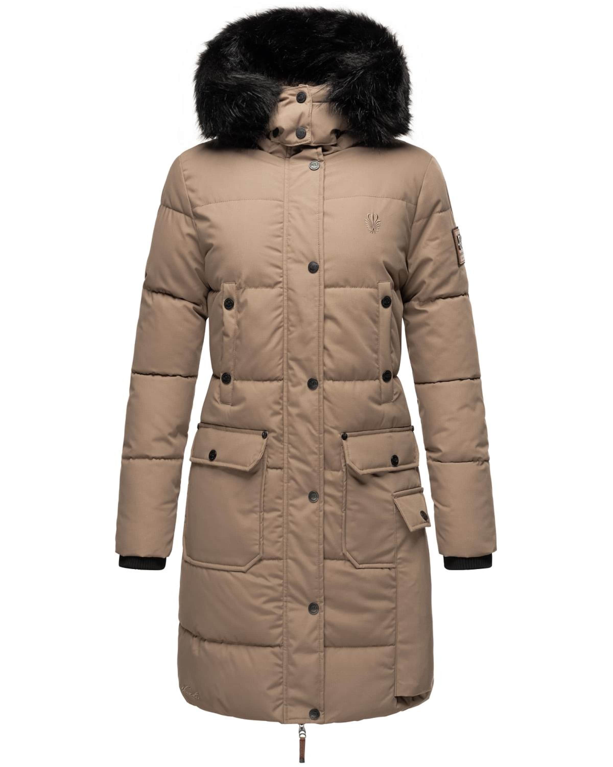 Grandes tailles Manteau d’hiver Cosimaa NAVAHOO en Chamois 