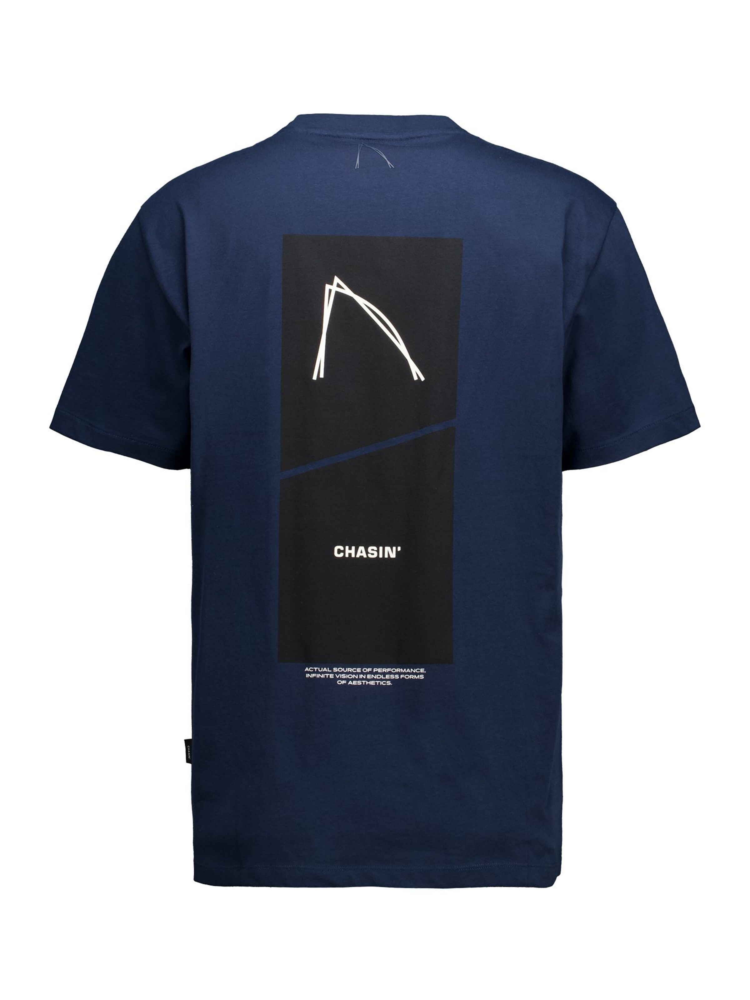 CHASIN' T-Shirt 'Trez' in Blau