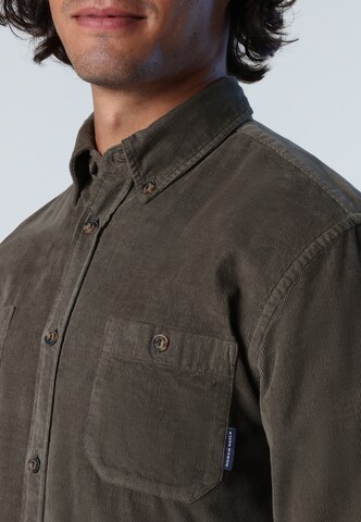 North Sails Regular Fit Langarmhemd Chambray shirt in Blau