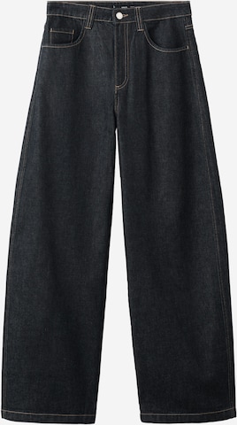 MANGOWide Leg/ Široke nogavice Traperice 'CLEMENCE' - plava boja: prednji dio