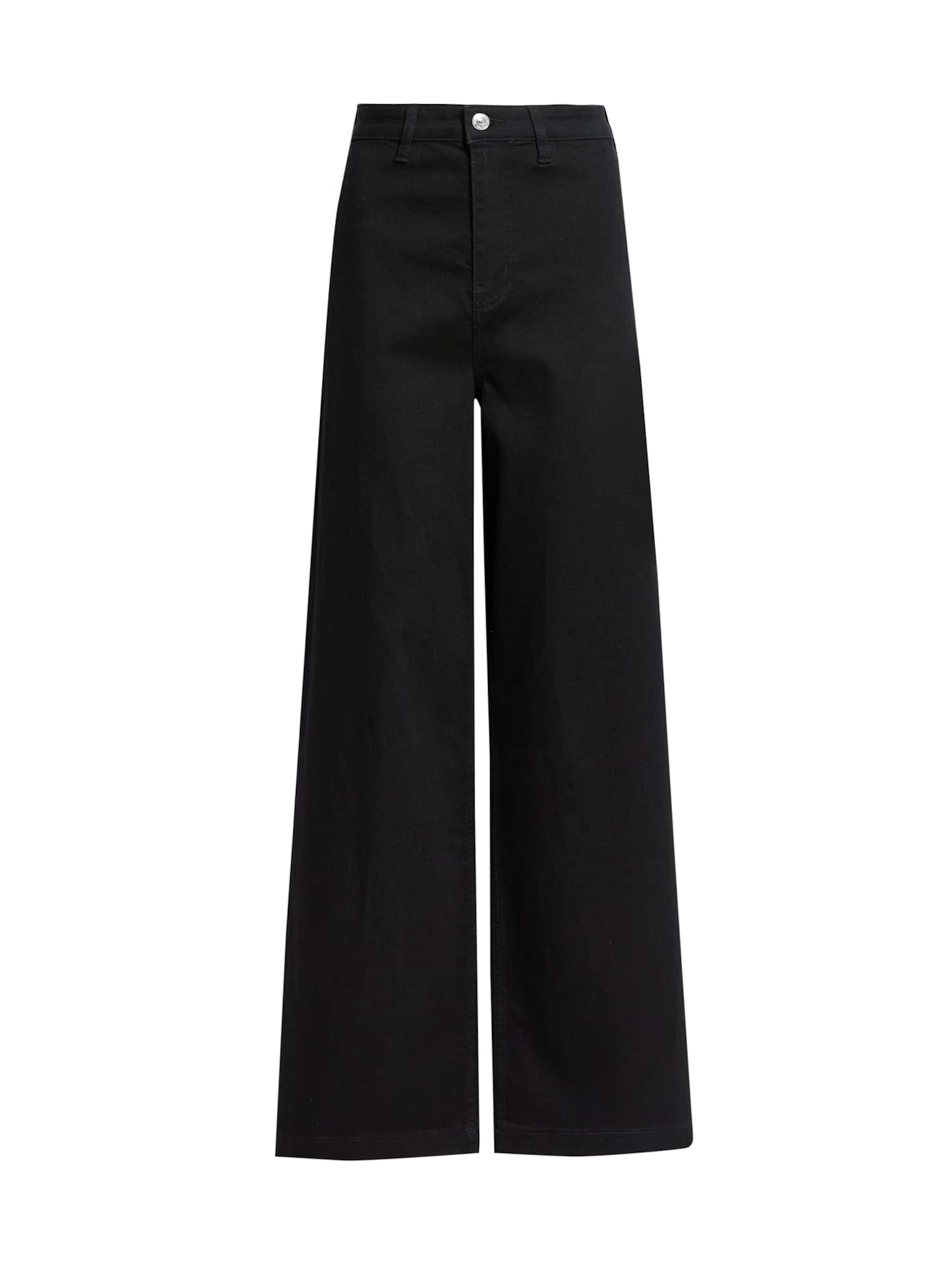 Marks & Spencer Wide leg Jeans in Black: front