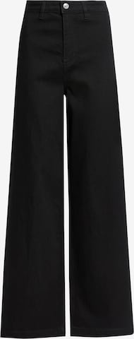 Marks & Spencer Wide leg Jeans in Zwart: voorkant