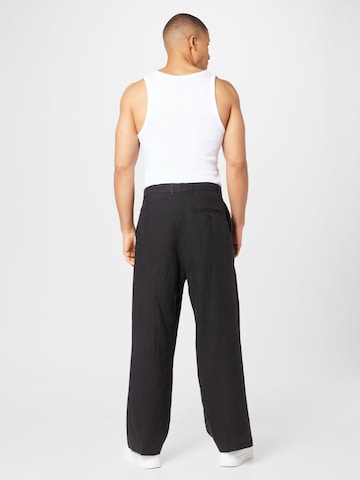 Loosefit Pantalon WEEKDAY en noir