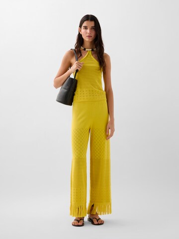 Scalpers Regular Trousers ' ' in Yellow: front