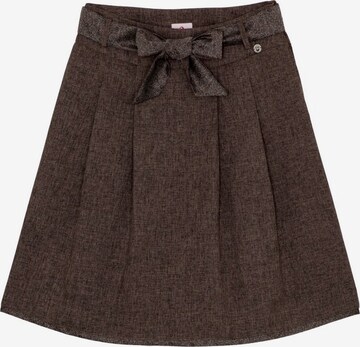 SPIETH & WENSKY Traditional Skirt 'Babsi' in Brown: front