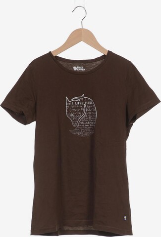 Fjällräven T-Shirt M in Braun: predná strana