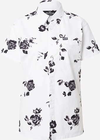 HOLLISTER Блуза в бяло: отпред