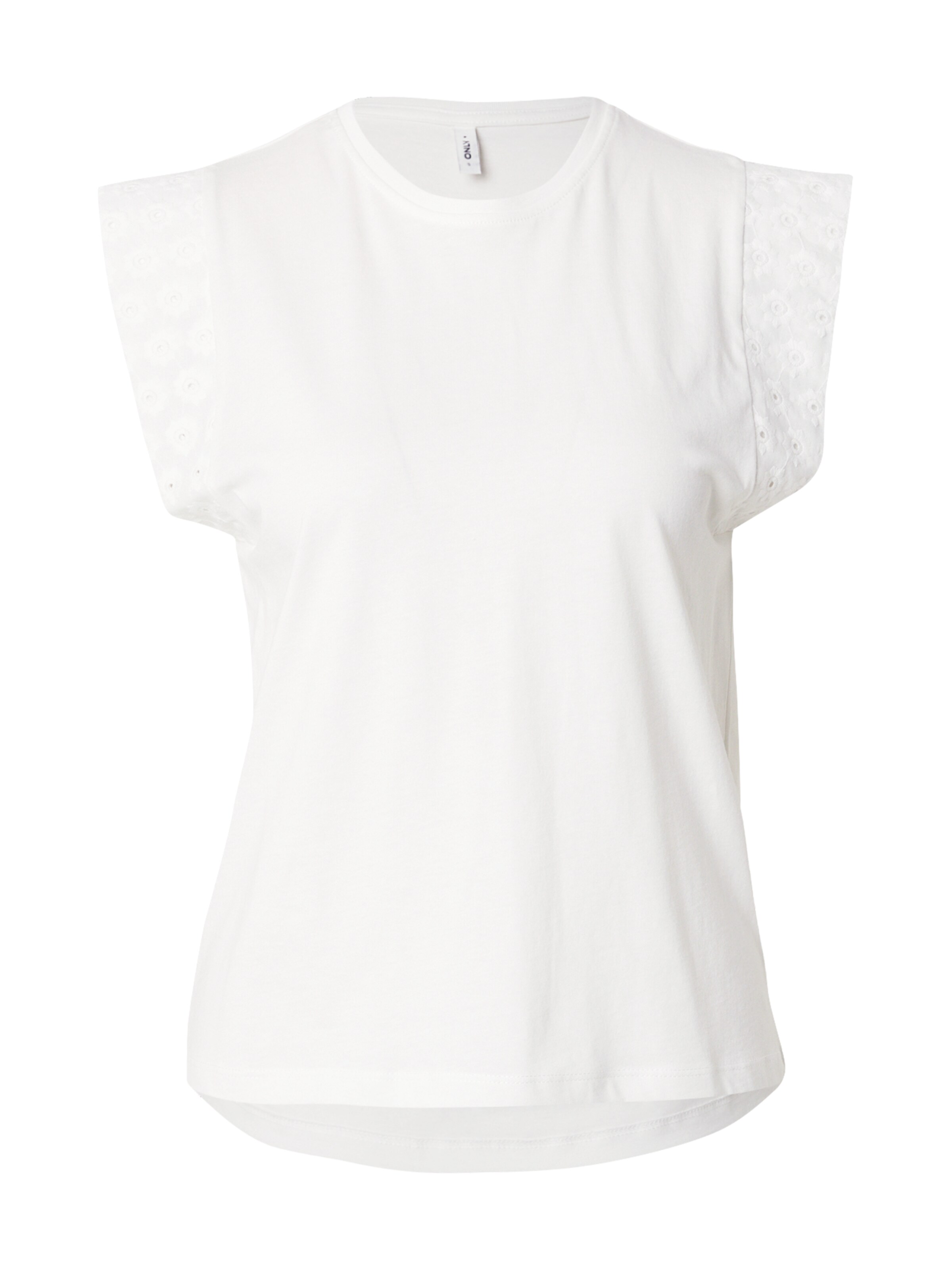 Maglietta di ONLY in bianco: frontale