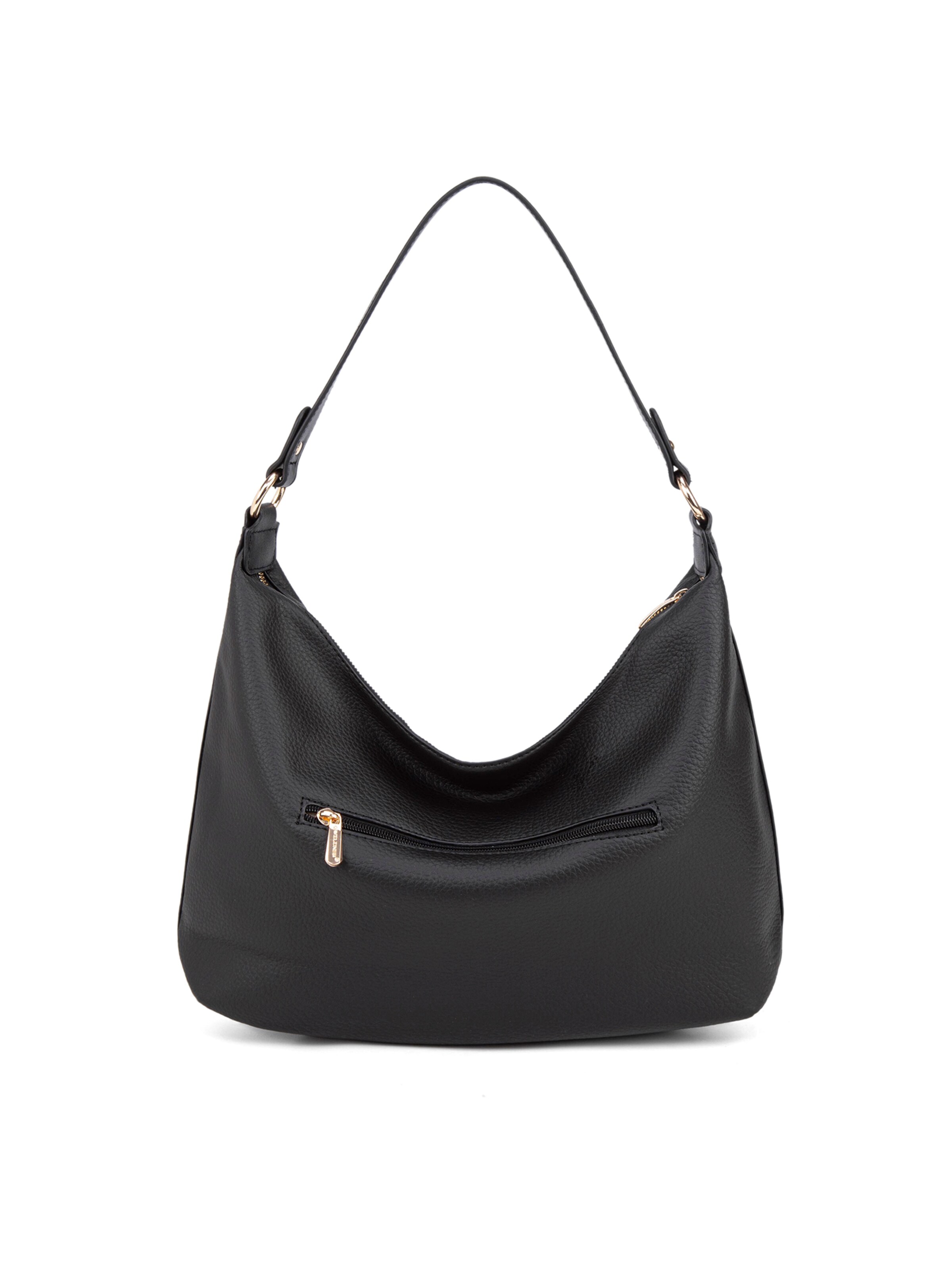 Borsa a spalla 'Borsa a Spalla Donna Pelle Vegana PU - Astrea Elite' di David Jones in nero