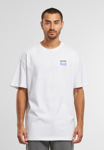 T-Shirt 'Live Bold' Mister Tee en blanc
