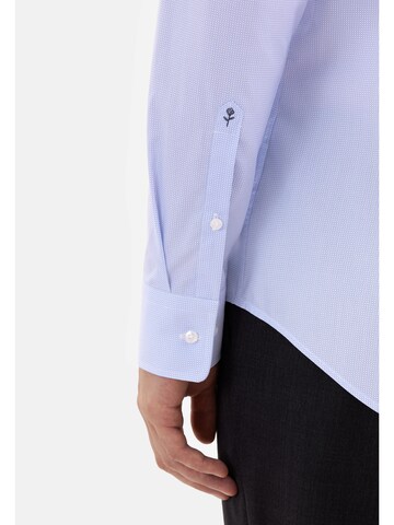Coupe slim Chemise business SEIDENSTICKER en bleu