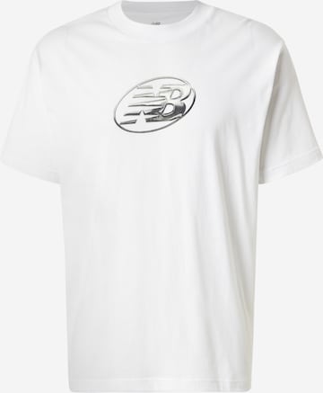 new balance Tričko – bílá: přední strana