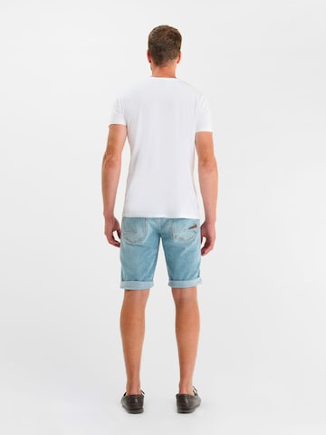 Le Temps Des Cerises Regular Jeans in Blauw