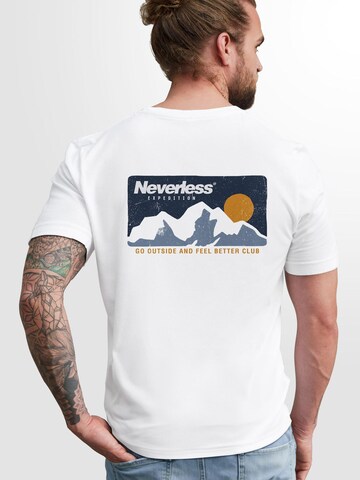 Neverless Shirt 'Neverless Expedition' in Weiß
