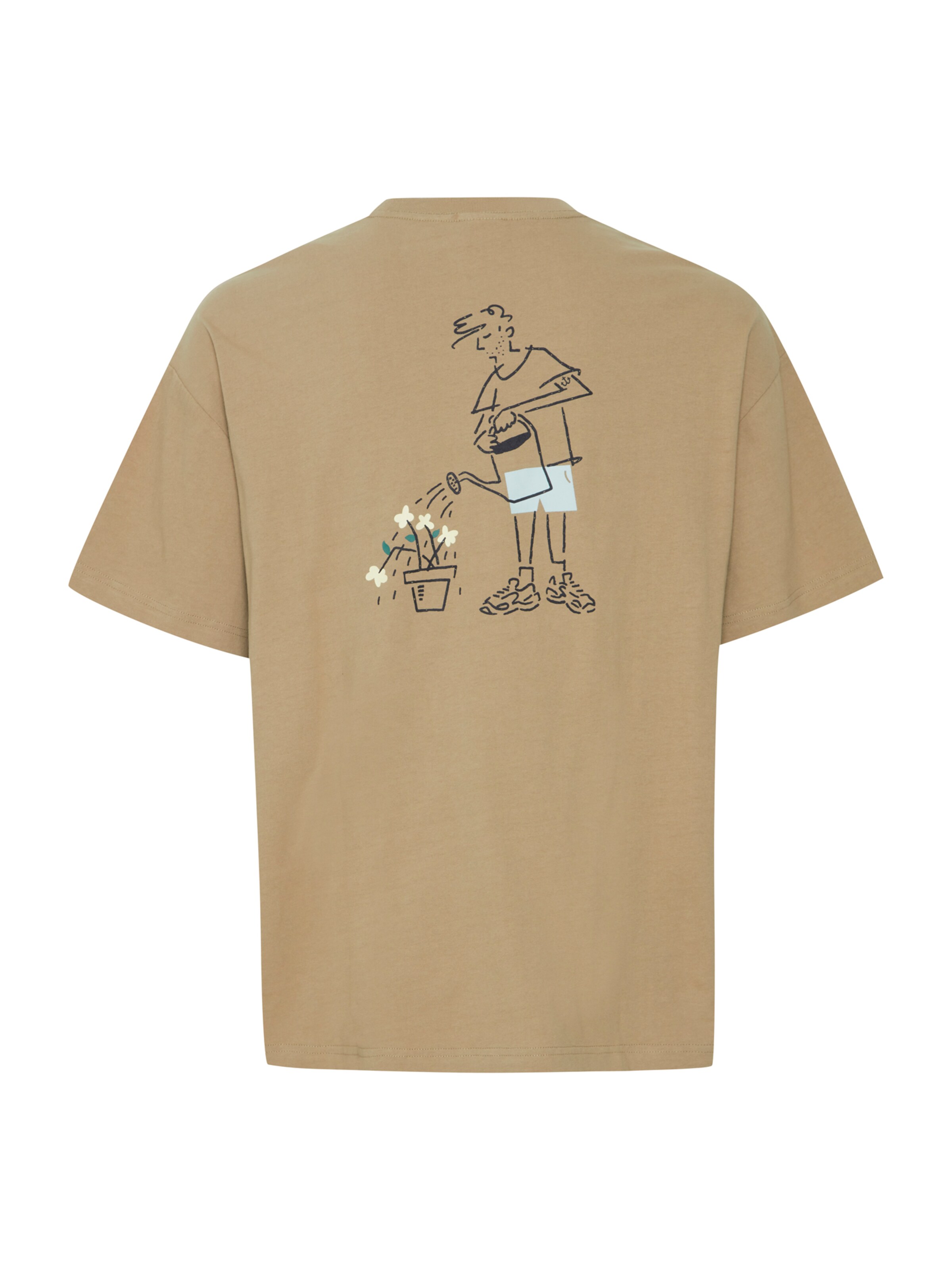 !Solid - Camisa 'Imre' em castanho