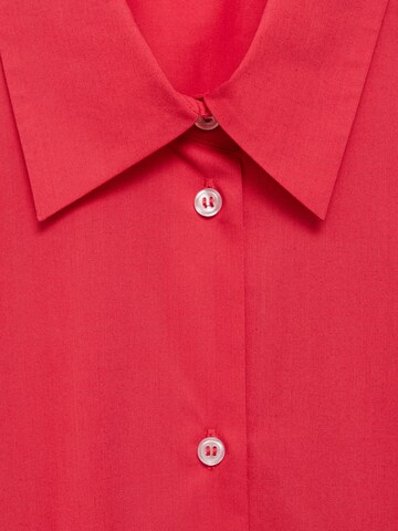 MANGO Bluse 'JUANES' in Rot