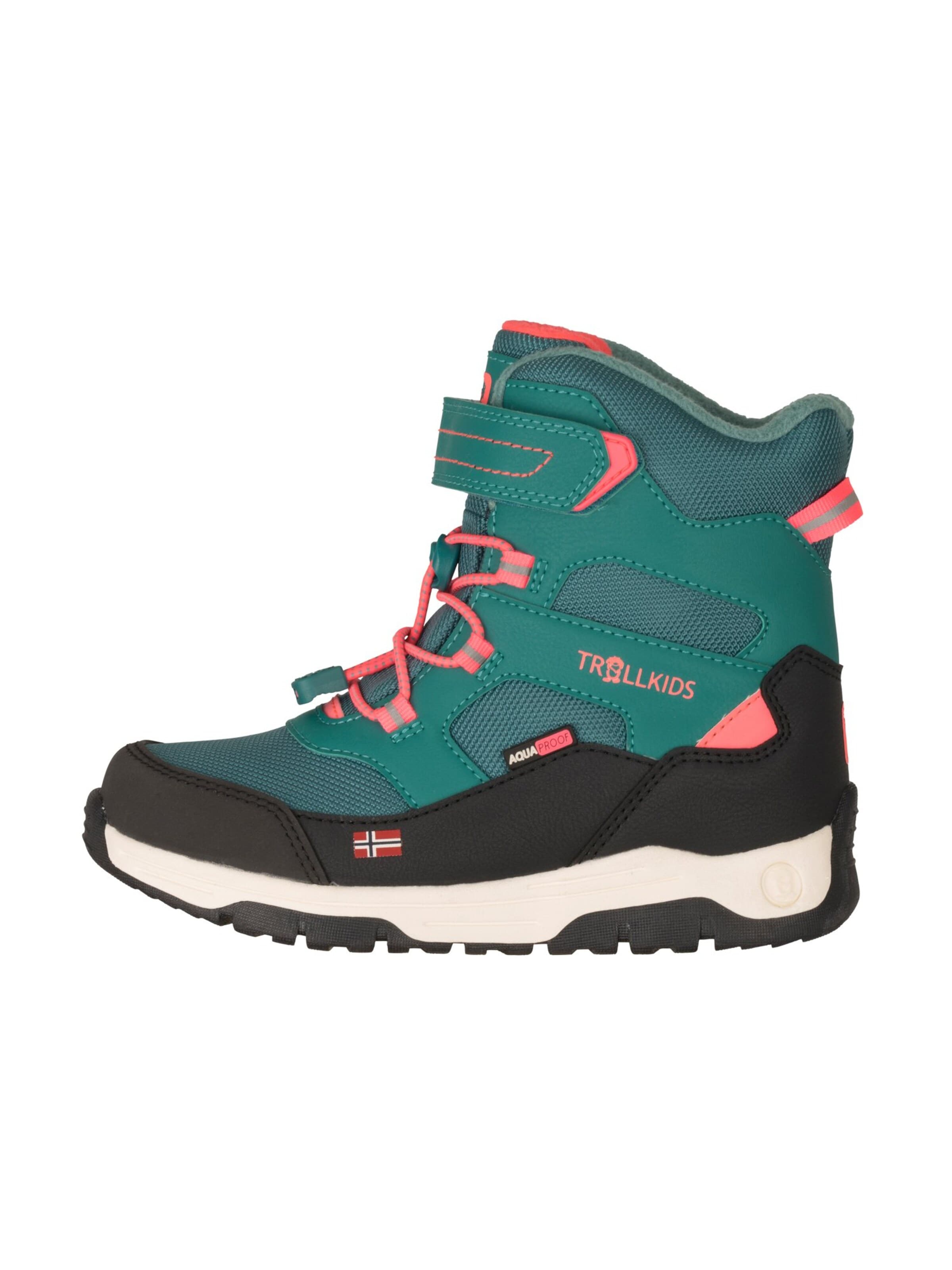 TROLLKIDS Snow Boots in Blue: front