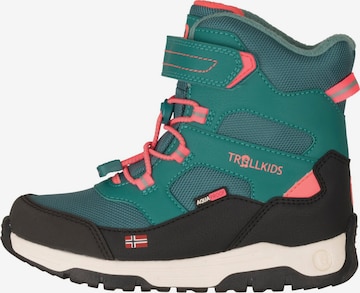 TROLLKIDS Snow Boots in Blue: front