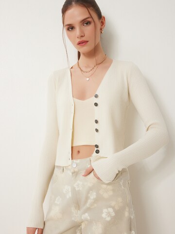 Happiness İstanbul Kardigán - Béžová