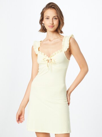 NLY by Nelly - Vestido de verano 'In Love' en amarillo: frente