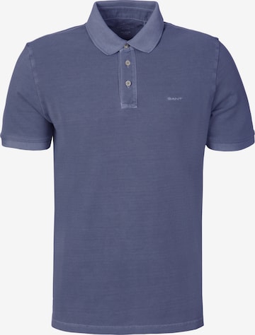 GANT - Camisa 'Sunfaded' em azul: frente