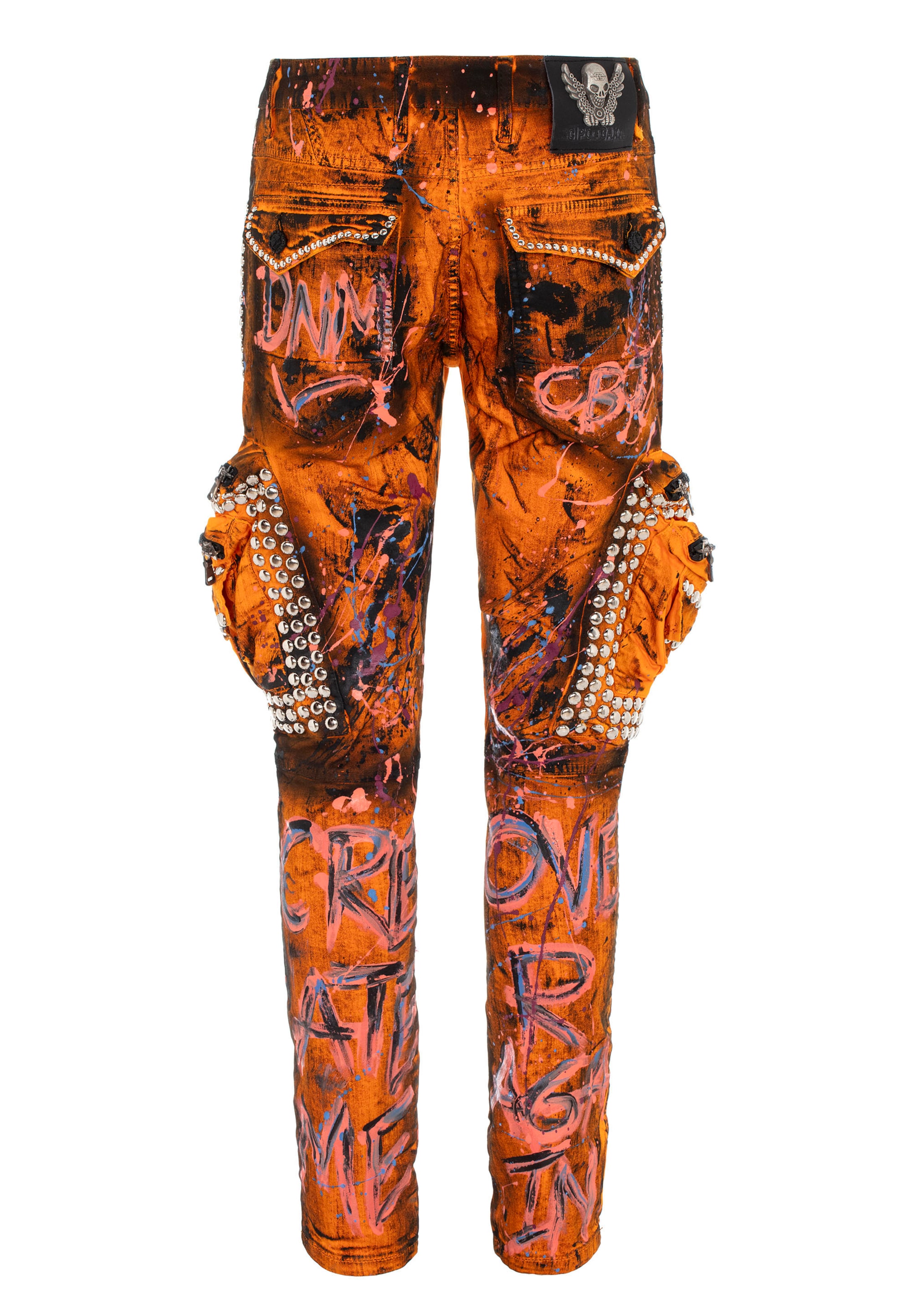 Regular Jean 'CD634' CIPO & BAXX en orange