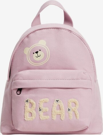 MANGO KIDS Backpack in Pink: front