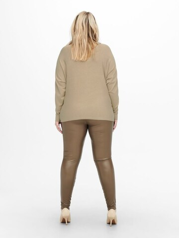 ONLY Carmakoma Pullover in Beige