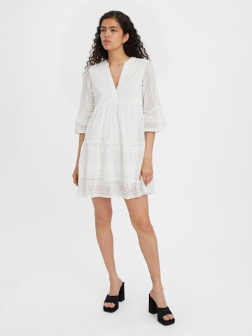 VERO MODA Kjole 'VMHoney' i hvid