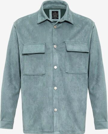 Antioch Regular fit Button Up Shirt in Green: front