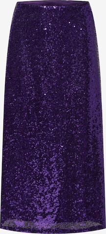 SELECTED FEMME Skirt 'Sola' in Purple: front