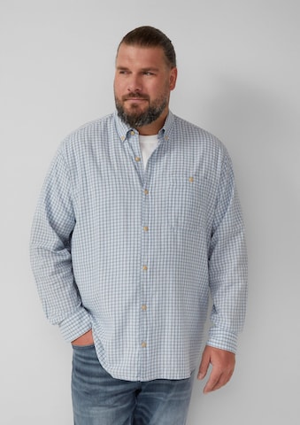 Coupe regular Chemise s.Oliver en bleu : devant
