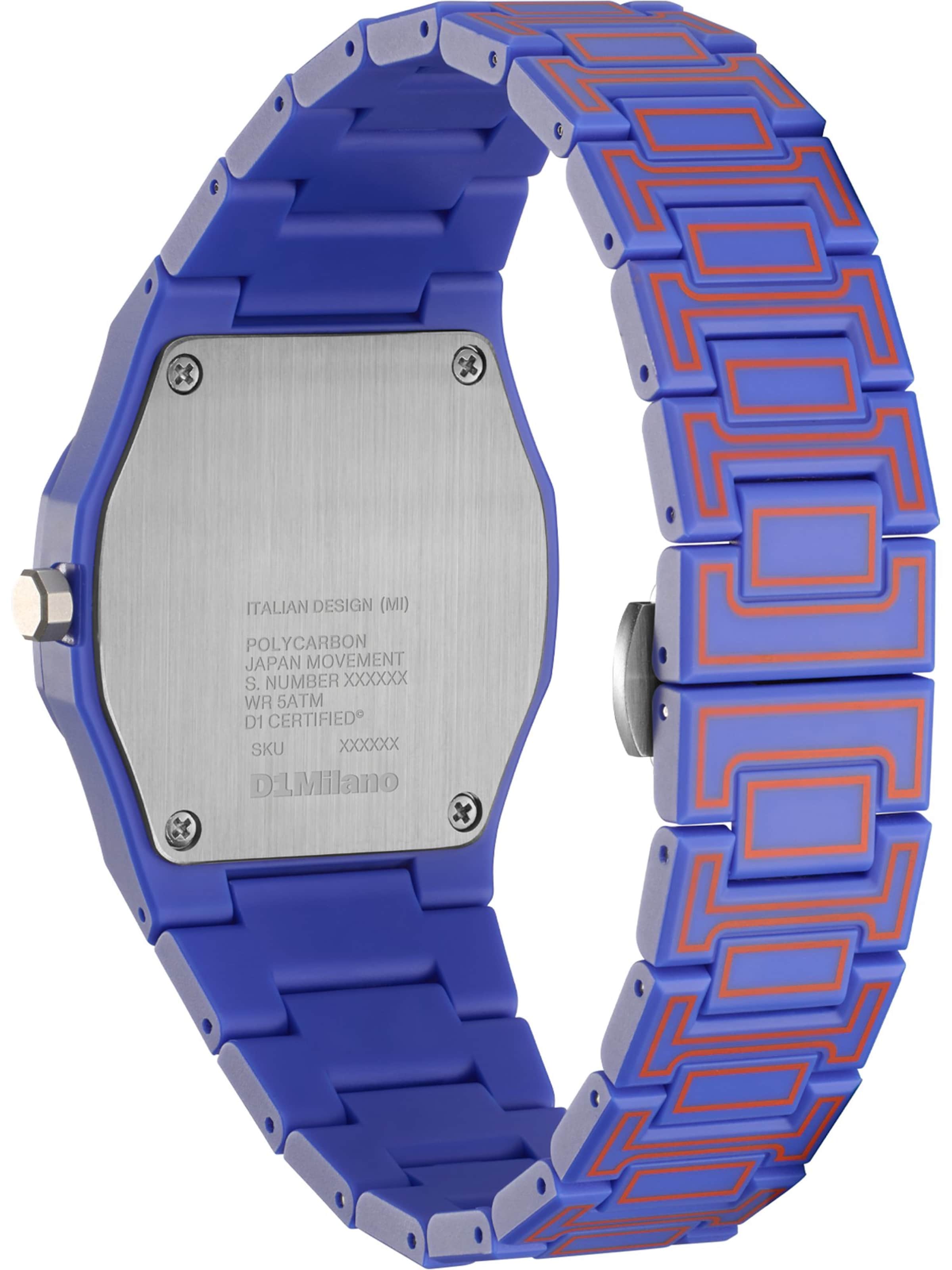 D1 Milano Analoguhr in Lila