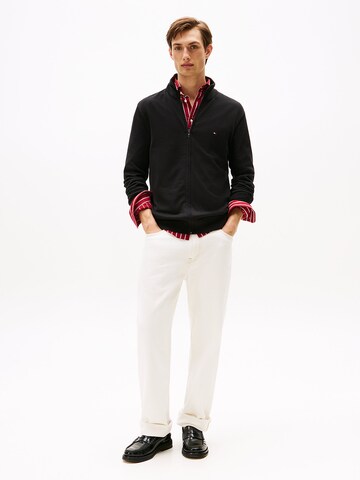 TOMMY HILFIGER Knit cardigan 'Essential' in Black
