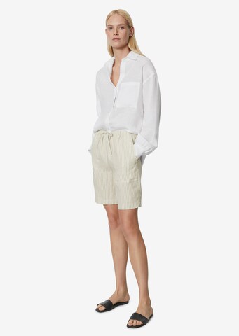 Marc O'Polo Regular Broek in Beige