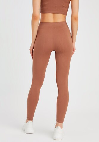 Leif Nelson Skinny Leggings in Brown