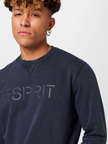 ESPRIT Sweatshirt in Blau