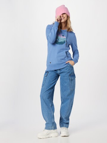 Ragwear Sweatshirt 'BERIT' in Blau