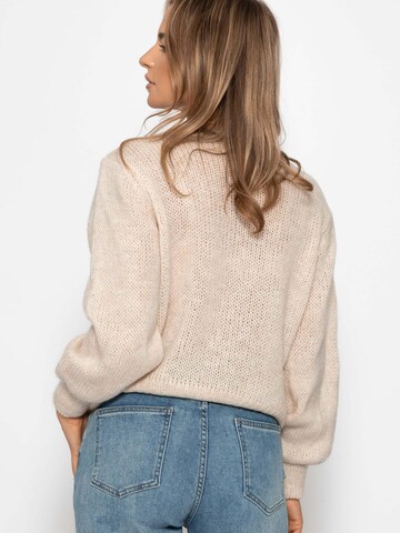 SASSYCLASSY Oversized sweater in Beige