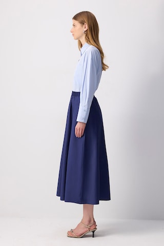 Touche Prive Skirt in Blue
