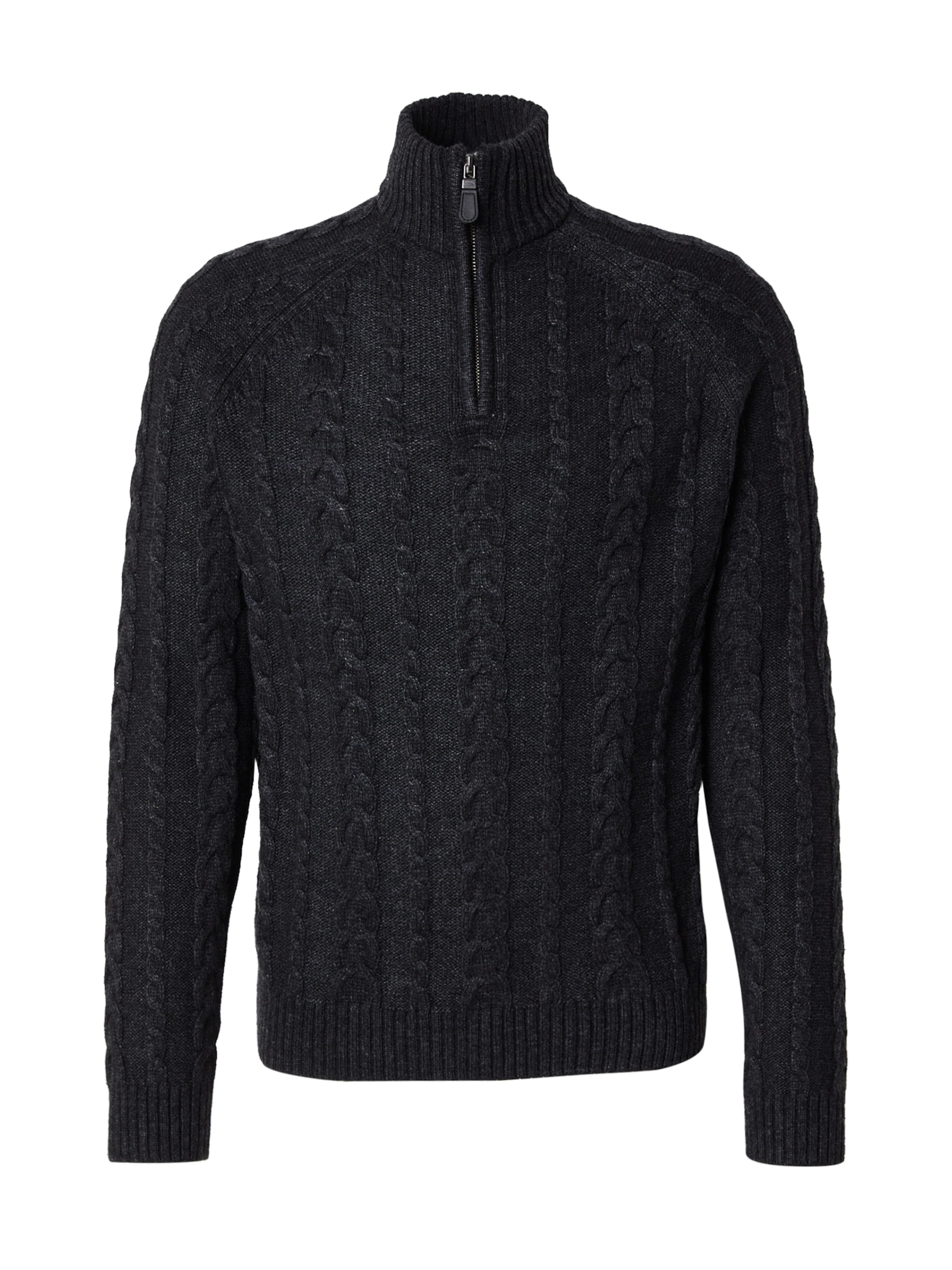 Bruun & Stengade Svetr 'Askel' – šedá: přední strana