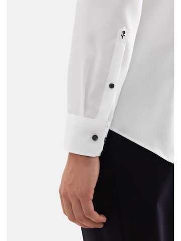 SEIDENSTICKER Slim fit Zakelijk overhemd in Wit