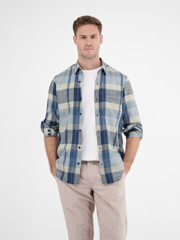 LERROS Regular fit Overhemd in Blauw
