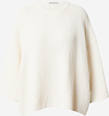 DRYKORN Sweter 'NILAY' w kolorze biały: przód