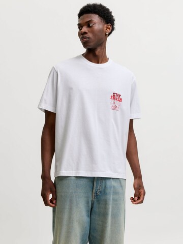 JACK & JONES Bluser & t-shirts i hvid: forside